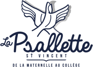 Logo de l'ensemble scolaire La Psallette Saint Vincent.